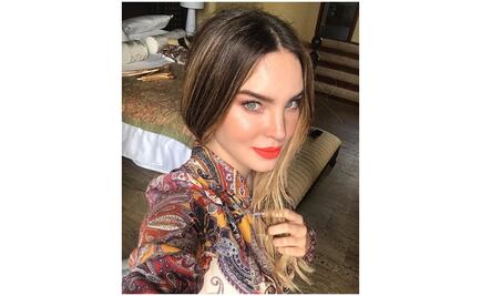 Belinda presume mini cintura en Instagram