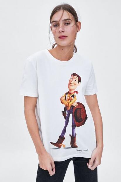 Los juguetes de Toy Story son los nuevos protagonistas en las playeras de Zara