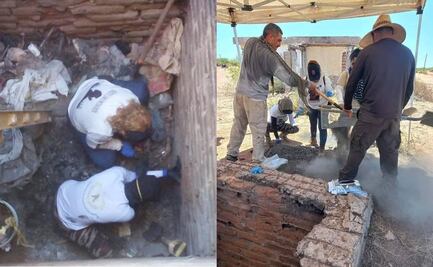 Rastreadoras hallan restos humanos calcinados en pozo de Vícam, Sonora