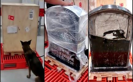 Gravestone filled with cannabis detected in Mexico