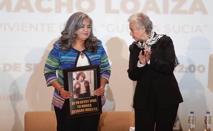 Estado mexicano ofrece disculpa a Martha Camacho por hechos cometidos durante "Guerra Sucia"