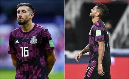 Héctor Herrera y 'Tecatito' Corona, con más minutos en la selección que en su club