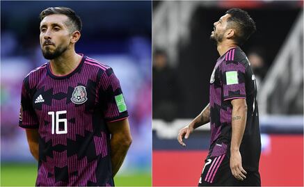 Héctor Herrera y 'Tecatito' Corona, con más minutos en la selección que en su club
