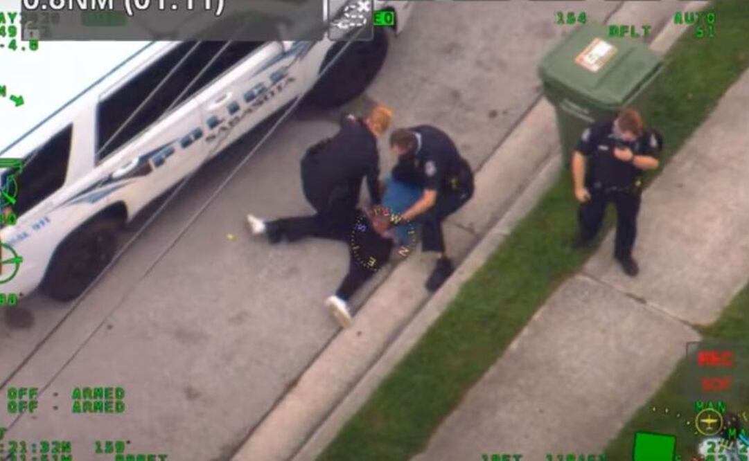 Video del arresto en Sarasota (Foto: tomada de video)