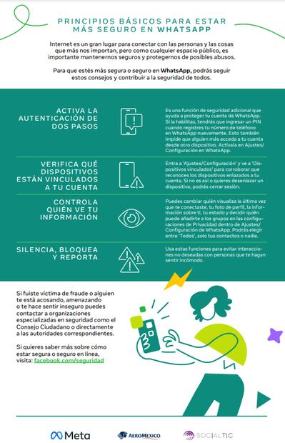 Aeroméxico, Meta y Socialtic lanzan campaña para promover la ciberseguridad    