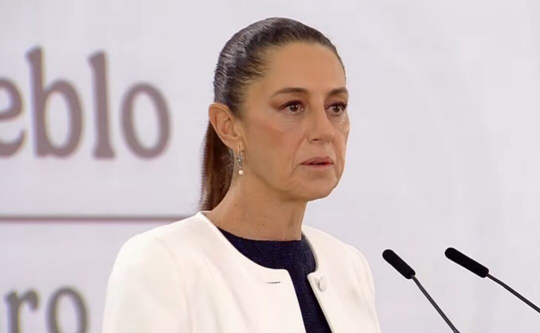 Conferencia matutina de la presidenta Claudia Sheinbaum en Querétaro, el 5 de febrero de 2025. Foto: captura de pantalla