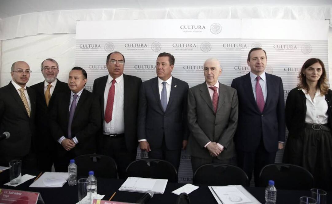 Rafael Tovar y de Teresa, indicó que Cervantes 400 es el ejemplo de lo que significa la creación de la Secretaría de Cultura. (FOTO: Alejandra Leyva / EL UNIVERSAL)