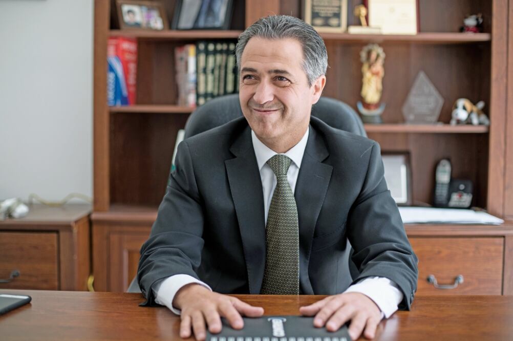 José Luis Beato Ex presidente de la Coparmex en la CDMX (GERMÁN ESPINOSA. EL UNIVERSAL)