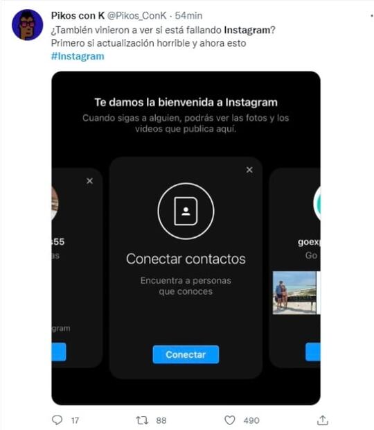 Instagram se cae, llegan los memes