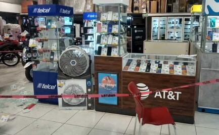 Cae policía municipal por robo de 70 celulares en tienda de Tlalnepantla