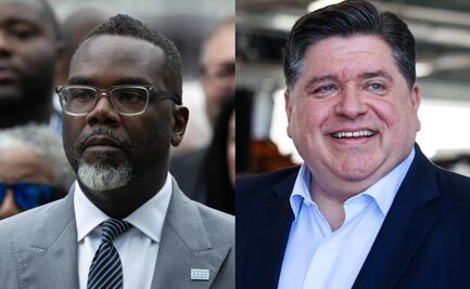 Gobernador de Illinois y alcalde de Chicago responden a Trump y dicen que no darán "un paso atrás"