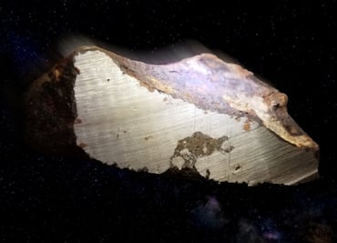 Origen de raros meteoritos, en restos de una "quimera" espacial