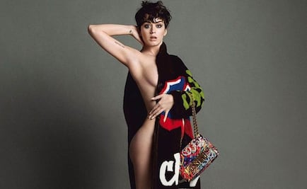 Katy Perry se desnuda para marca italiana