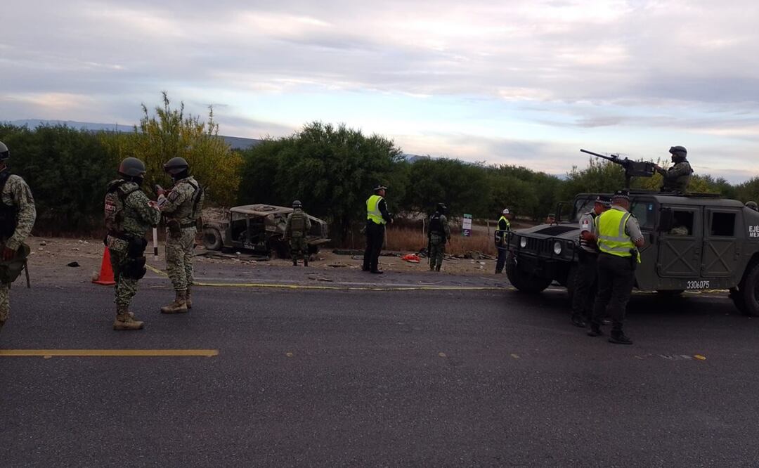 Muere un militar en accidente carretero en Tamaulipas. Foto: Especial