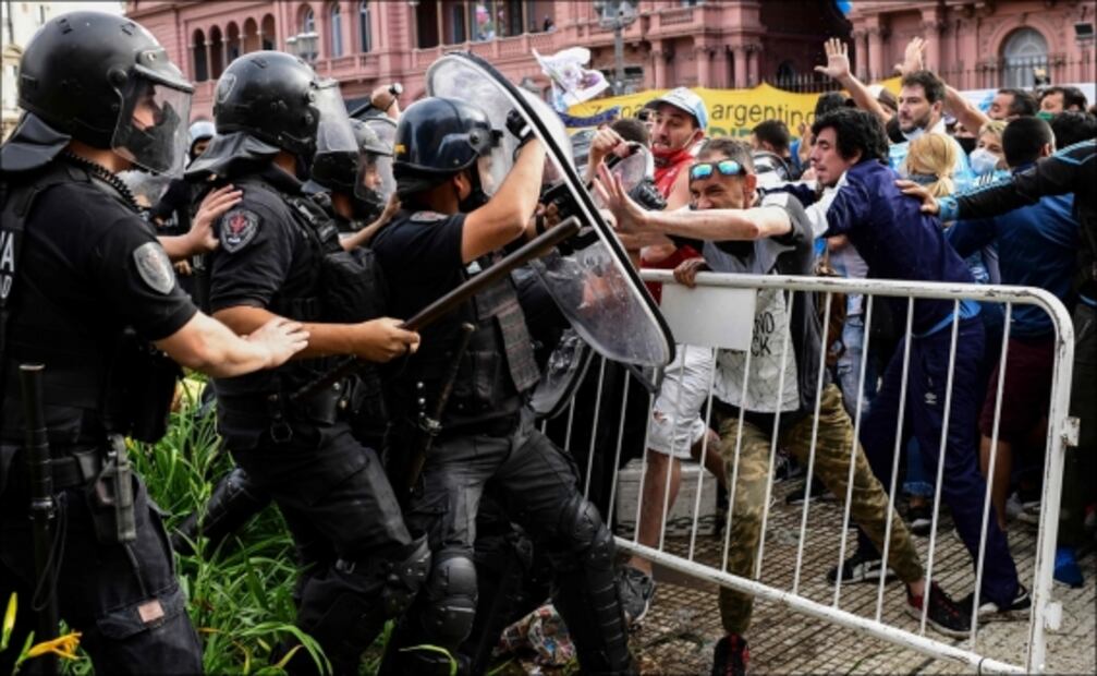 Así se vive la despedida a Diego Armando Maradona