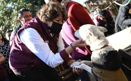 Delfina Gómez visita granja en Ixtapaluca y llama a visibilizar derechos de los animales