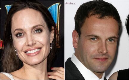 ¡Ahora Angelina Jolie! La captan con botella de vino visitando a su ex Jonny Lee Miller