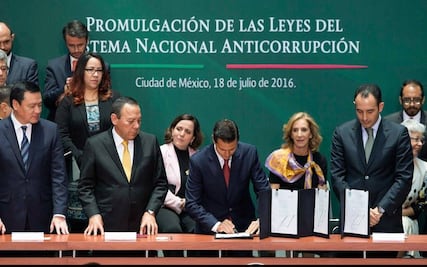Sistema anticorrupción, fruto de participación de sociedad: EPN