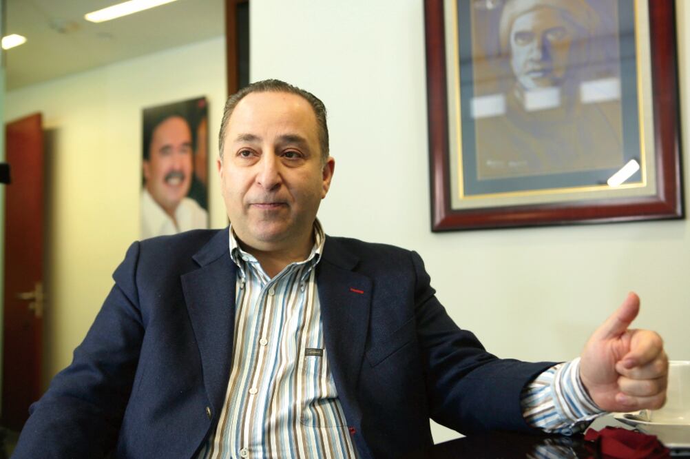 Aspirante del PRI al municipio de Tijuana, Baja California, David Saúl Guakil (LUIS CORTÉS. EL UNIVERSAL)