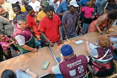 ¿Qué pasa en Tláhuac con los migrantes haitianos?