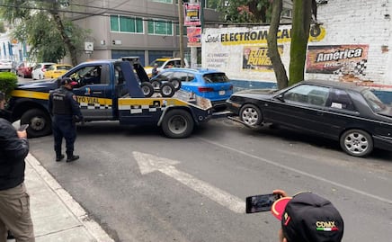 Retiran 22 autos abandonados en calles de la alcaldía Benito Juárez; son trasladados a 4 depósitos