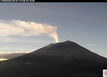 Popocatépetl volcano spews 20 exhalations