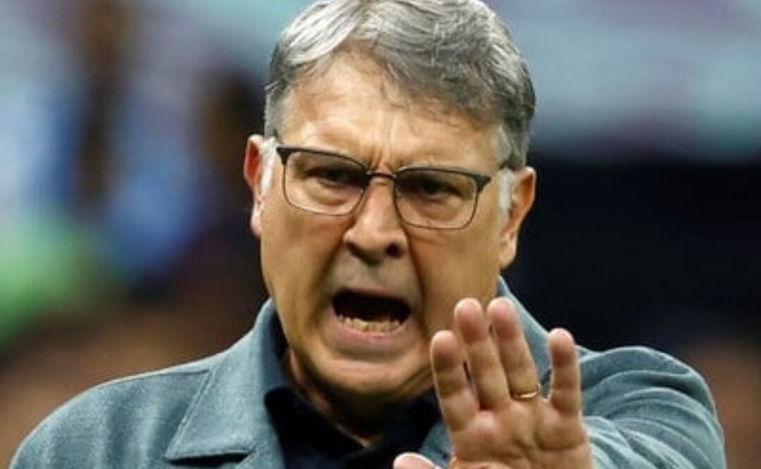 Tata Martino. Fuente: Twitter @showmundialshow