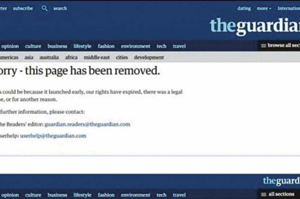 The Guardian reconoció en su página de internet que publicó información incompleta sobre la abogada Aurora Pierdant, por lo que retiró el texto (ESPECIAL)