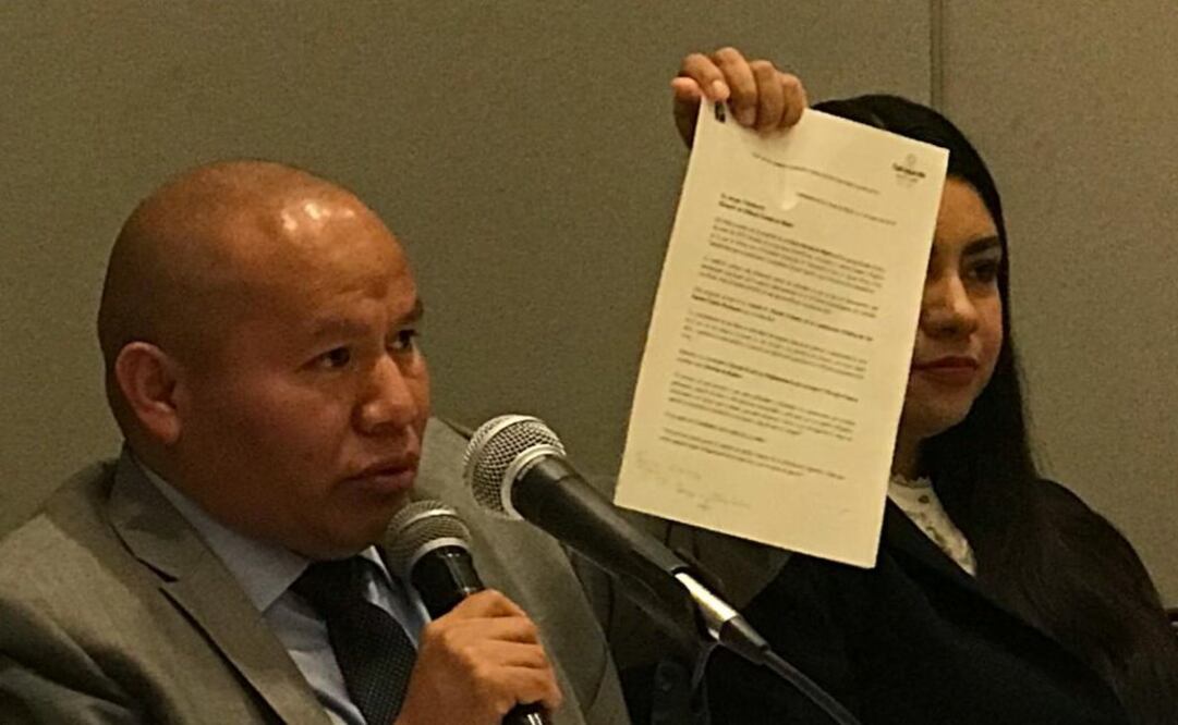 En conferencia de prensa, Pérez Cruz advirtió que se están realizando primeras acciones para contrarrestar este tipo de crímenes. Foto: Rebeca Jiménez. EL UNIVERSAL