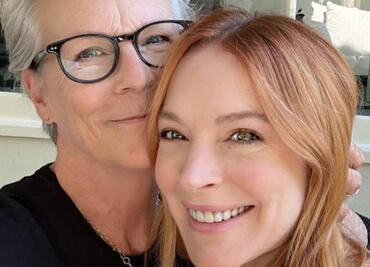 Lindsay Lohan y Jamie Lee Curtis se divierten en las olas durante el rodaje de "Freaky Friday"