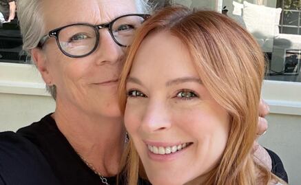 Lindsay Lohan y Jamie Lee Curtis se divierten en las olas durante el rodaje de "Freaky Friday"