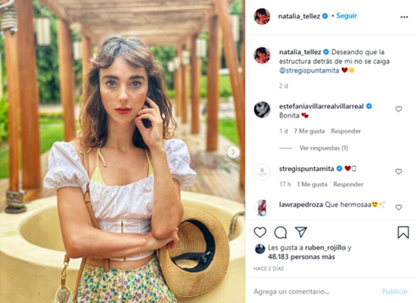 Natalia Téllez muestra sus curvas de impacto en bikini