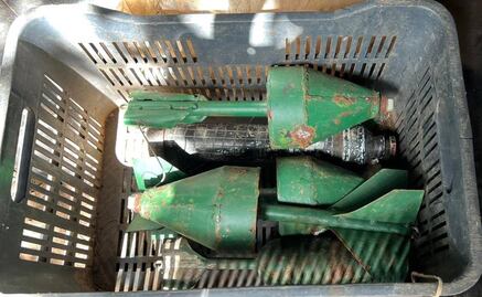 Guardia Nacional asegura 11 artefactos explosivos artesanales en campamento clandestino en Jalisco