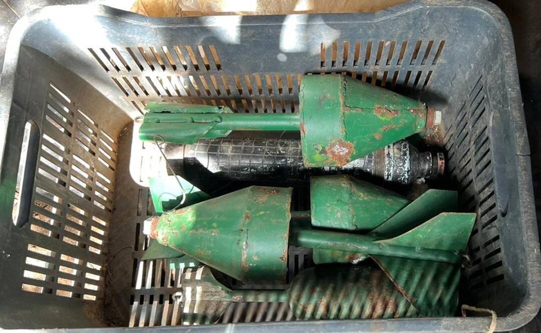 Los artefactos explosivos se localizaron en una construcción improvisada. Foto: Especial