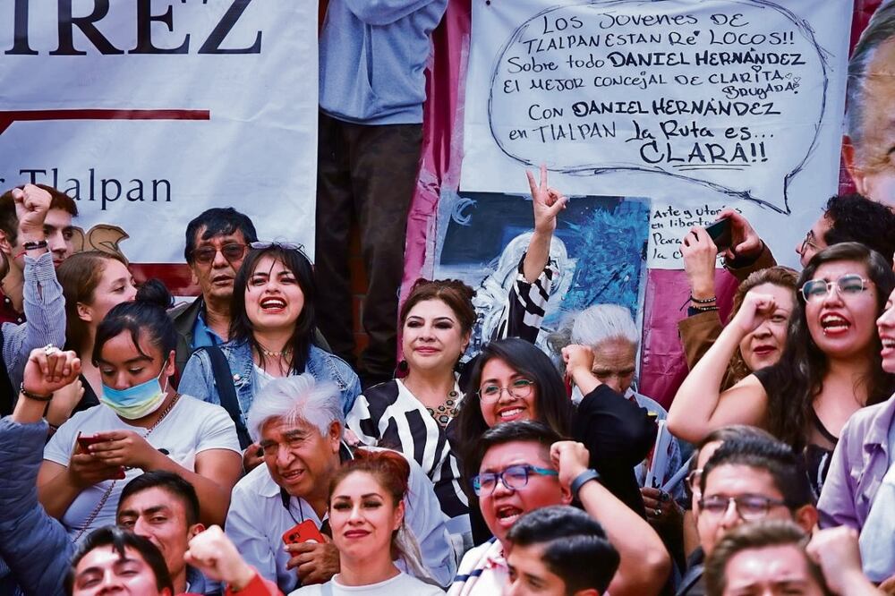 La edil con licencia recordó que su lucha por la igualdad inició en San Miguel Teotongo, Iztapalapa. Foto: Especial