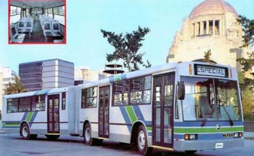 La evolución del transporte capitalino