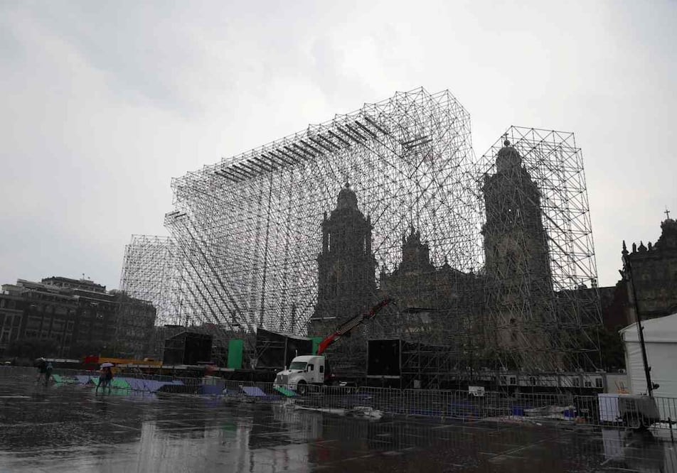 FIFA Fan Fest en el Zócalo capitalino. Foto: Gabriel Pano / EL UNIVERSAL