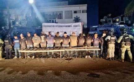 Cae “L-12”, objetivo prioritario con tres órdenes de aprehensión; detienen a 14 personas más en Sinaloa