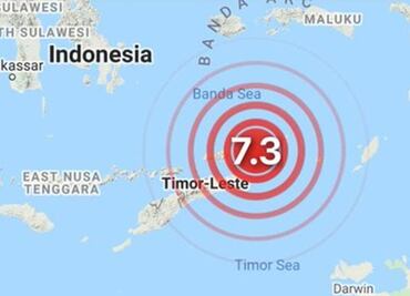 Terremoto de 7.3 sacude las costas de Indonesia