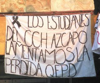 Reclaman muerte de alumno de CCH