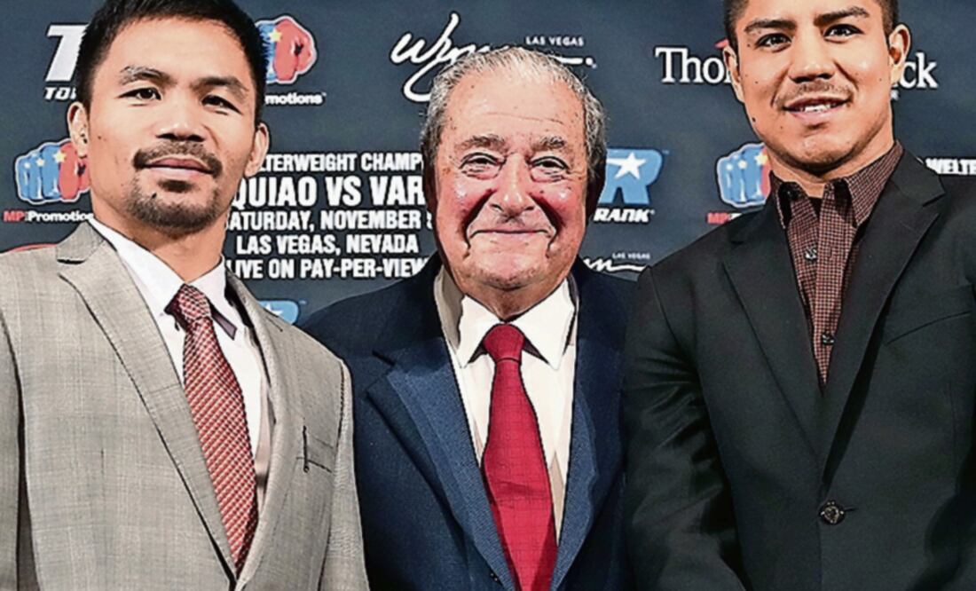 Pacman busca recobrar el cetro welter OMB el 5 de noviembre (TOP RANK)