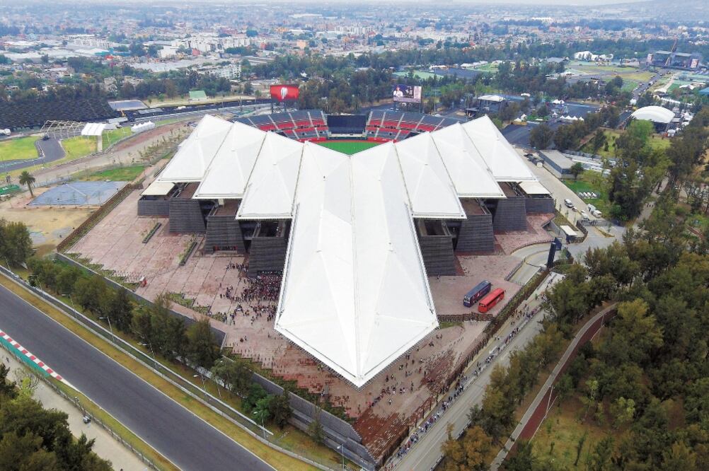 El Indeporte dio a conocer que el costo de la construcción del estadio fue de 2 mil 538 millones 279 mil 476 pesos. Foto: ARCHIVO EL UNIVERSAL