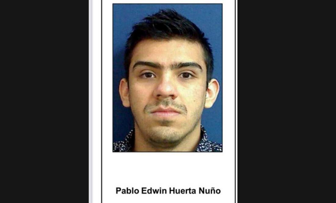 Pablo Edwin Huerta Nuño "El flaquito" del Cártel de los Arellano Félix. Foto: Especial