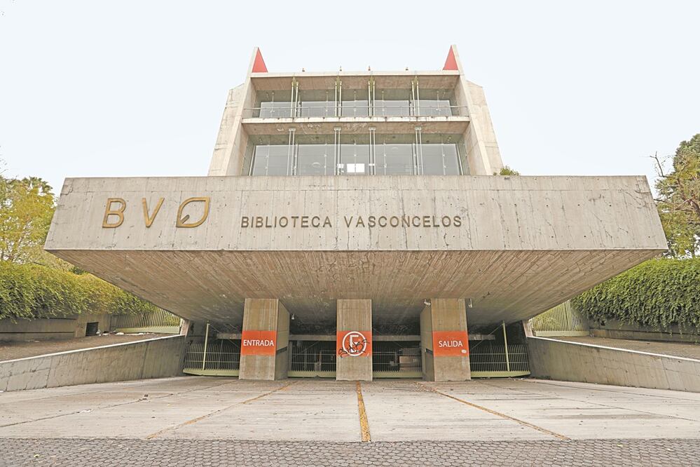 La Biblioteca Vasconcelos, recinto que podrá reanudar actividades. Foto: ARCHIVO EL UNIVERSAL