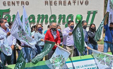 Gobernador pone en marcha rehabilitación y modernización del Parque Tangamanga II
