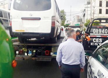 Microbuseros se oponen a operativos en Cuatro Caminos