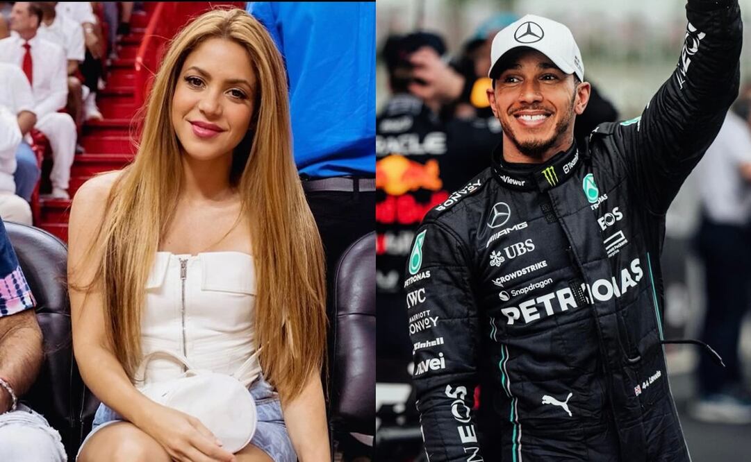 Shakira y Lewis Hamilton sí tienen una relación