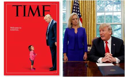Padre de niña en portada de "Time" dice que ella no fue separada de su madre