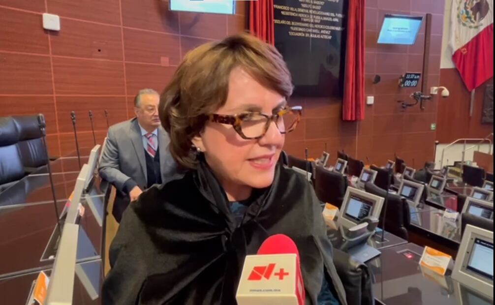 La senadora Patricia Mercado reiteró que el actor y empresario, quien confesó públicamente haber matado a dos personas, no reúne las características ni valores para ser candidato del partido naranja. Foto: Captura de pantalla. Especial.