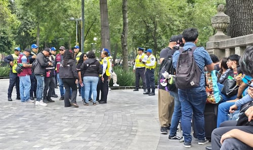 VIDEO: Jugadores de Pokémon Go denuncian hostigamiento de autoridades en la Alameda; “ahora es delito jugar”